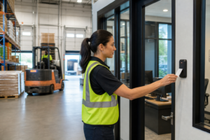 warehouse-access-control-georgia-v1-1-300x200 Warehouse access control checkpoint in Georgia facility